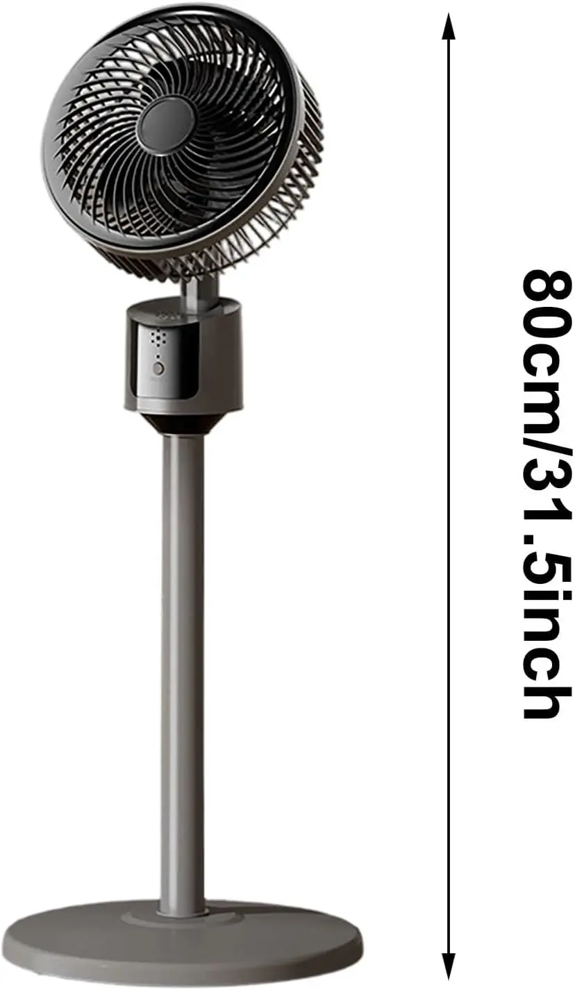 Standventilator, leistungsstark, leise, Kühlung, Luftzirkulation, leiser Standventilator, für Schlafzimmer, Büro, Universität, Wohnheim, Wohnung, Restaurant, Camping vue 6